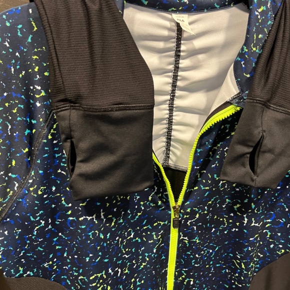 Woman’s FILA Sport Jacket Zipper front side, Size XL - Picture 3 of 14